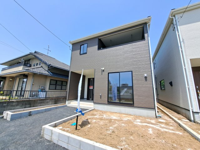 新築　伊勢崎市富塚町第13　クレイドルガーデン　1号棟の外観|伊勢崎市冨塚町第13　クレイドルガーデン