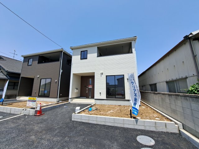 新築　伊勢崎市富塚町第13　クレイドルガーデン　2号棟の外観|伊勢崎市冨塚町第13　クレイドルガーデン