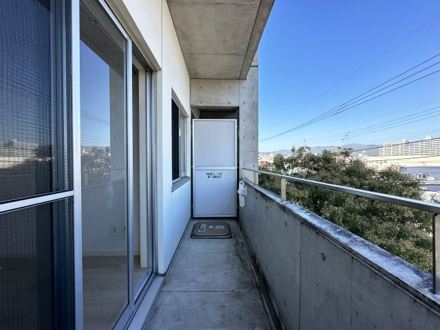 ア・ラコント　北棟のバルコニー