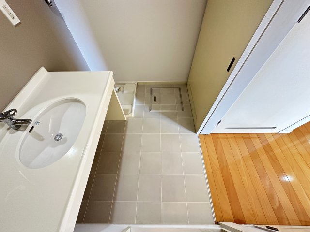 ア・ラコント　北棟の洗面所