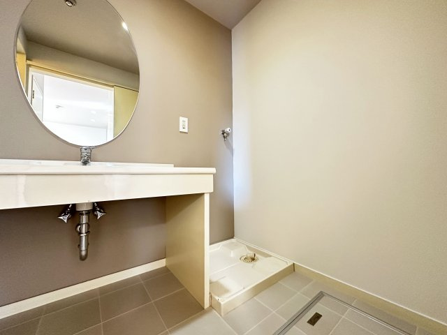 ア・ラコント　北棟の洗面所