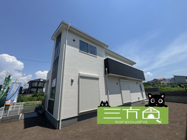 新築　桐生市広沢町第6　Livele Garden.S 1号棟の外観|現地写真　完成しました！物件のご内覧等、お気軽にお問合せください♪　							

