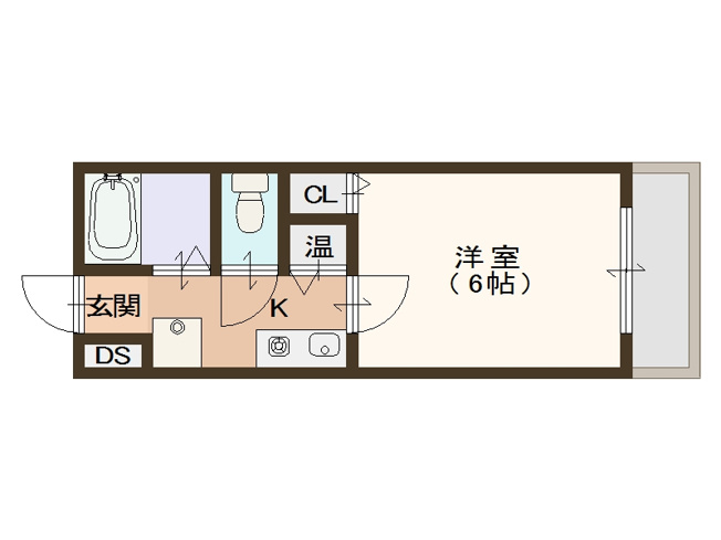 【間取り】 | レスポワール御崎