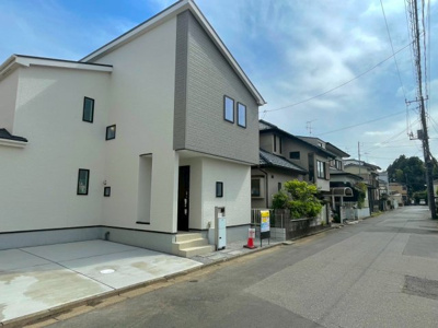 【前面道路含む現地写真】 | 富里七栄24-1期1号棟 | 即日のご見学も可能です。お気軽に0476-37-3888までお問合せ下さい。