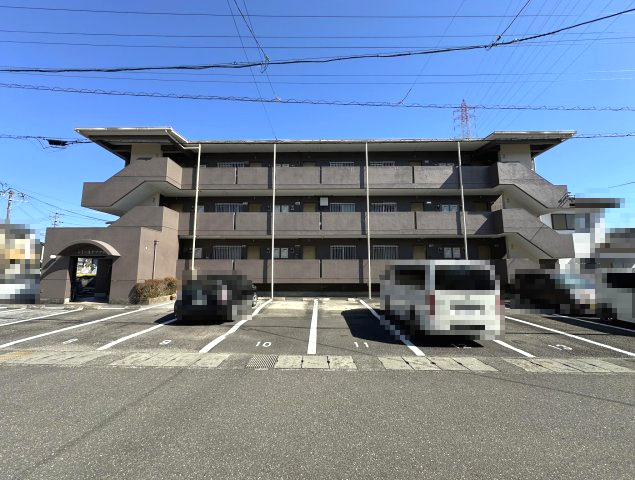 ドミールヤマザキの外観