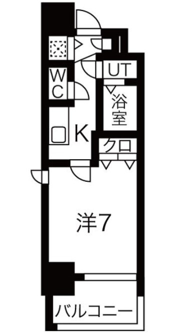 フォーリアライズ南堀江ヴィータの間取り|選べる家電プランあり！！