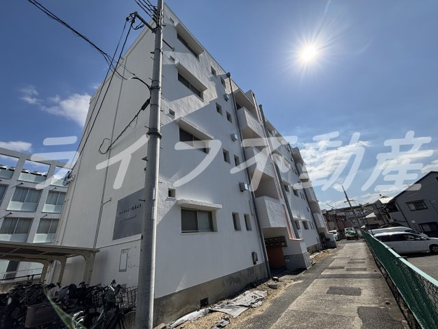 グロースハイツ瓢箪山Ⅱの外観|外観もきれいです
