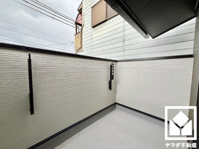 伏見区新町１４丁目のバルコニー