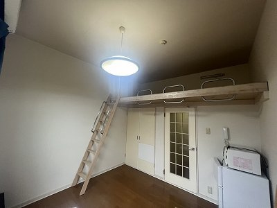 レオパレスＮｏｒｔｈＣｏｕｒｔの寝室