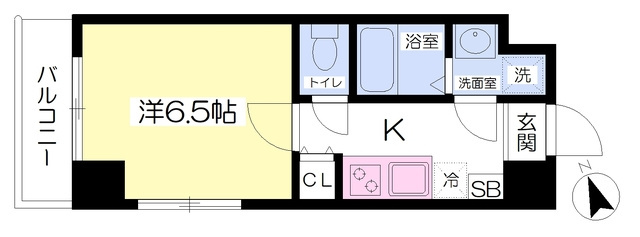 ★23.1平米・1K★