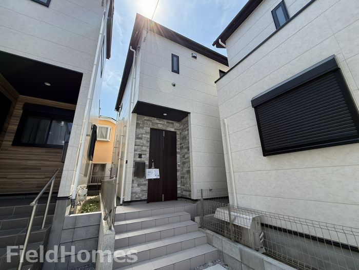 茅ヶ崎市ひばりが丘新築戸建て　1期3号棟の外観|外観「茅ヶ崎市ひばりが丘新築戸建て　３号棟」