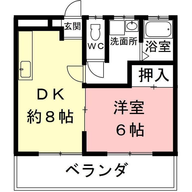 城前レジデンスの間取り
