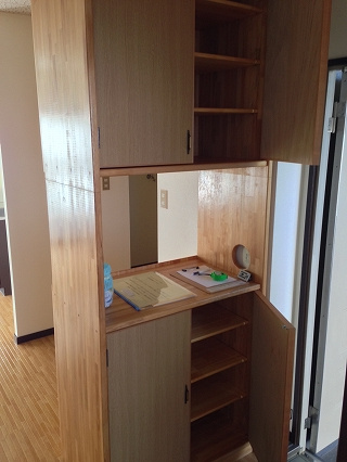 コーポサンライトⅠの玄関