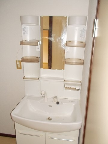 コーポサンライトⅠの洗面所