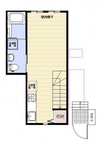 MAISON　BLANCHEの間取り