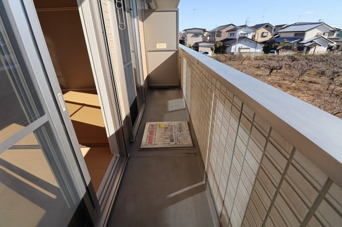 D-room住吉のバルコニー