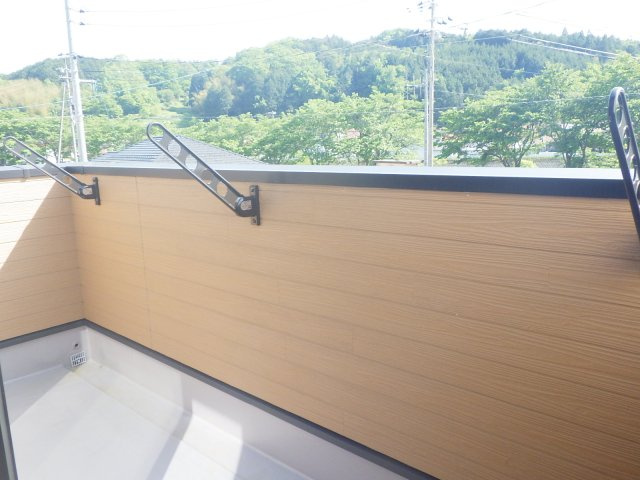 中古戸建　北広島町春木(C／ＡＢＣＤ）のバルコニー