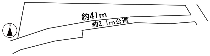 ６４９３３　岐阜市細畑4丁目土地の区画図