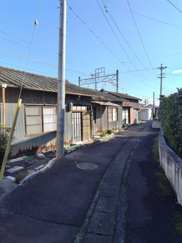 ６４９３３　岐阜市細畑4丁目土地の前面道路含む現地写真