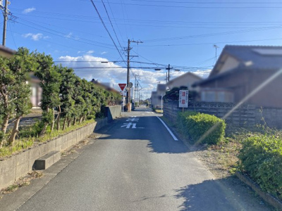 【前面道路含む現地写真】 | 伊勢市小俣町湯田 | 前面道路