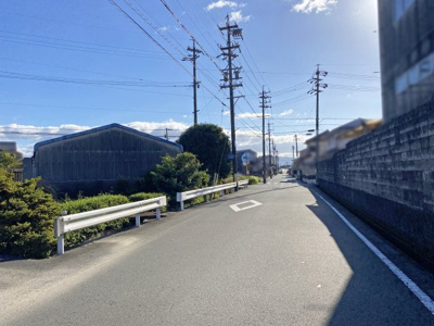 【前面道路含む現地写真】 | 伊勢市小俣町湯田 | 前面道路