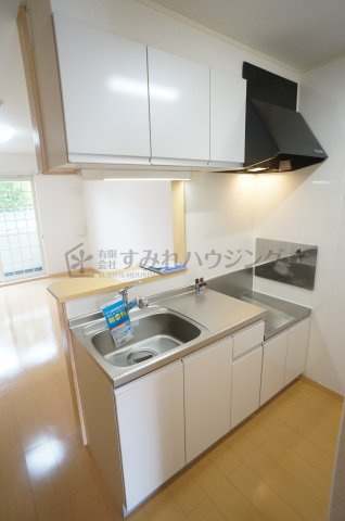 ウエストイリーデⅡのキッチン|参考、同建物・反転間取りの号室