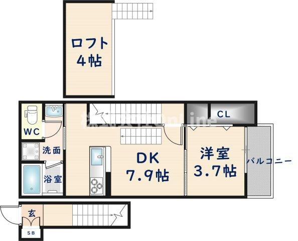 【間取り】 | COSMO WAKAEMINAMI