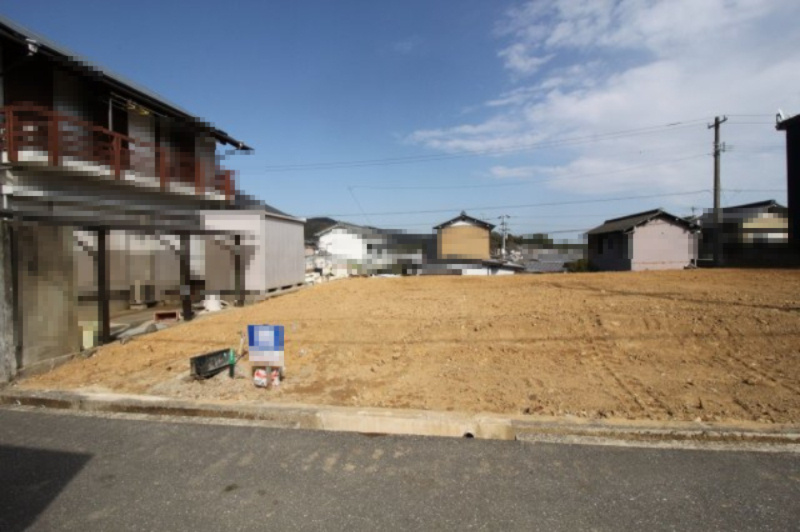 加賀野井　建築条件なし　売土地　Ａ号地（全2区画）の外観|165.71㎡　（約50.12坪）