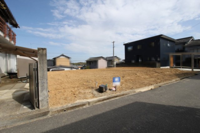 加賀野井　建築条件なし　売土地　Ａ号地（全2区画）の外観|165.71㎡　（約50.12坪）