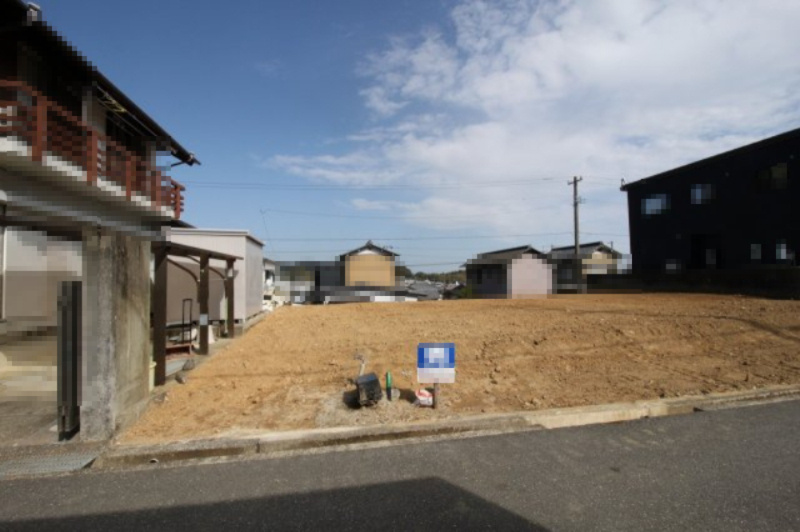 加賀野井　建築条件なし　売土地　Ａ号地（全2区画）の外観|165.71㎡　（約50.12坪）