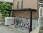 【その他共用部分】 | パームコート | 敷地内ごみ置き場と駐輪スペース
