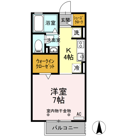 パークハウス南牛川の間取り