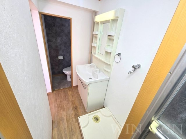 ハイツかつらの洗面所