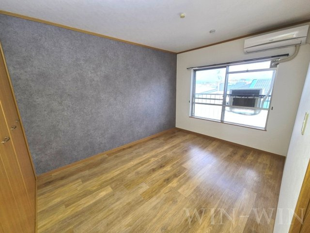 ハイツかつらの寝室