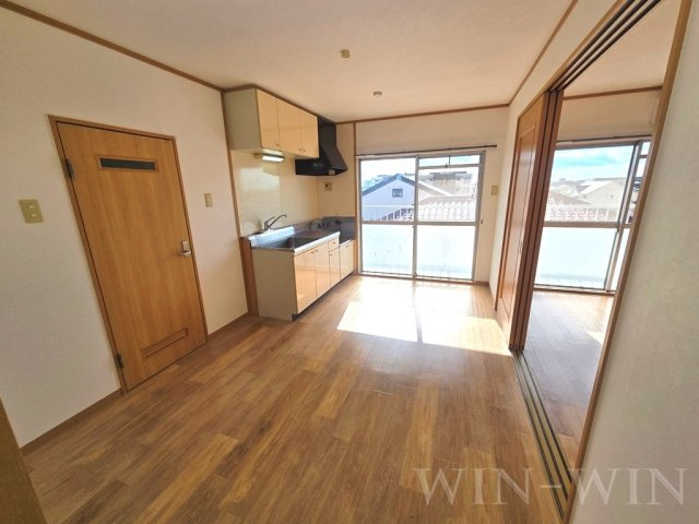 ハイツかつらの居間・リビング