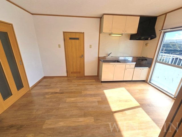 ハイツかつらの居間・リビング