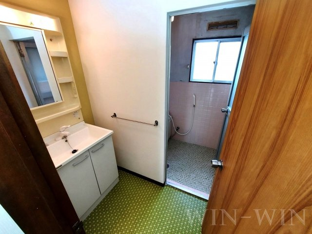 ハイツ明和 B棟の独立洗面台