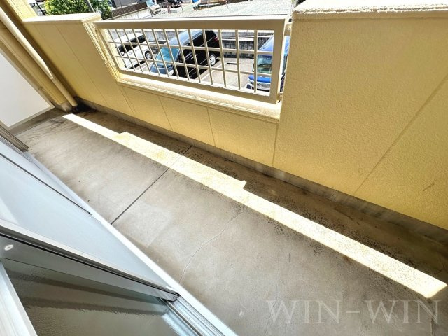 ハイツ西上 Bのバルコニー
