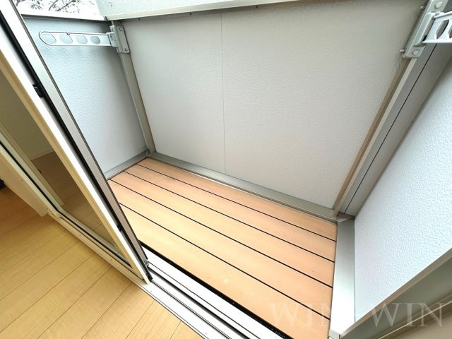 ぱるタウン Bのバルコニー