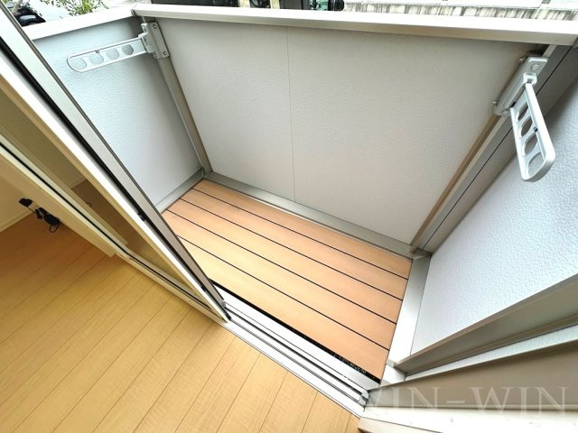 ぱるタウン Bのバルコニー