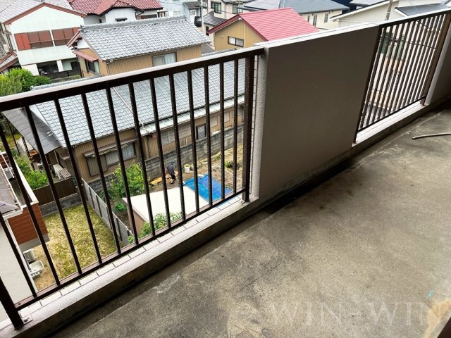 フィオーレ田中のバルコニー
