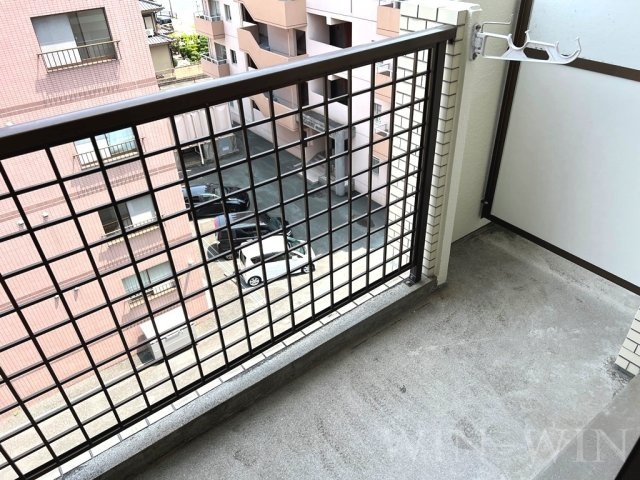 ビットハウスのバルコニー