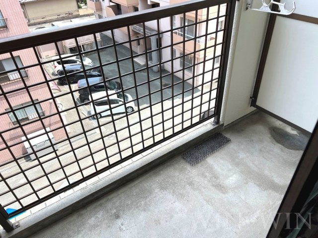 ビットハウスのバルコニー