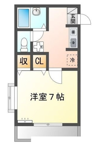 ルミエール21の間取り