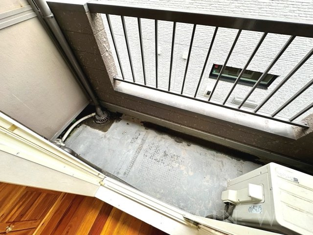 ユトリロ平川本町のバルコニー