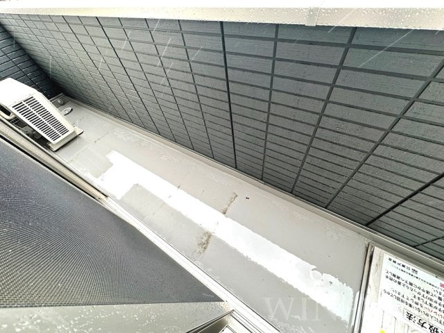 ファミール駅西のバルコニー