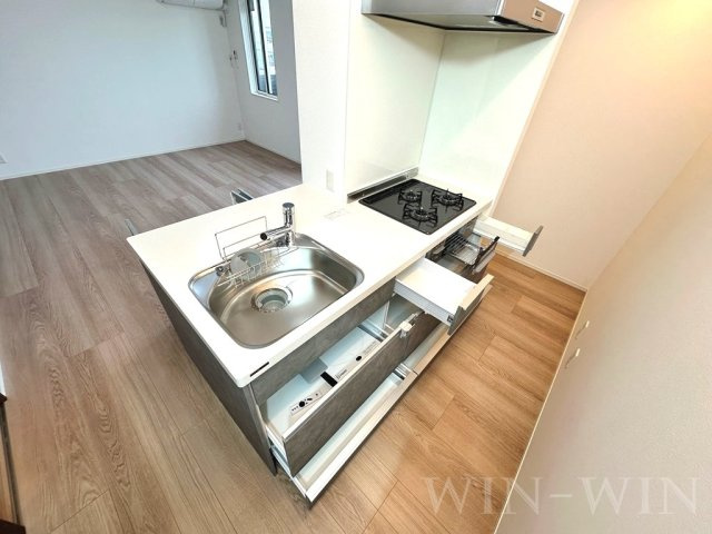 ファミール駅西のキッチン