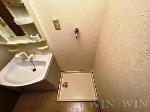 フローレス Aの洗面所