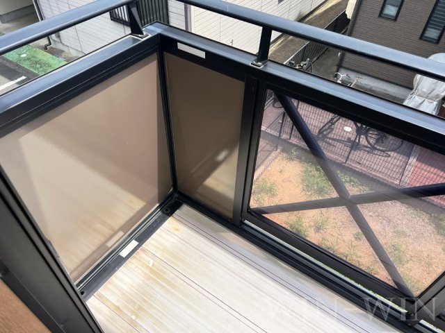 フローレス Aのバルコニー