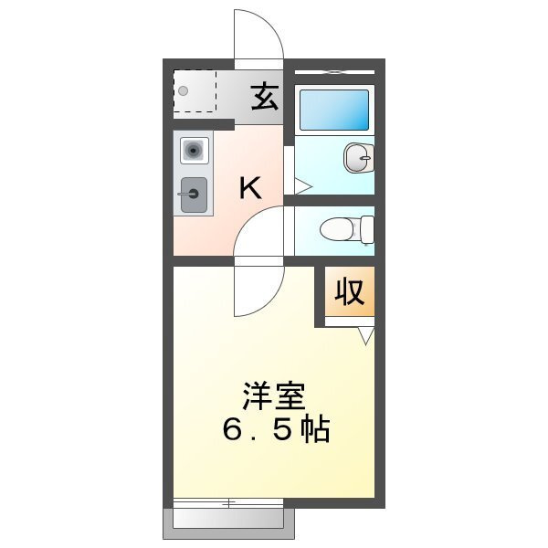 フレグランス花泉の間取り